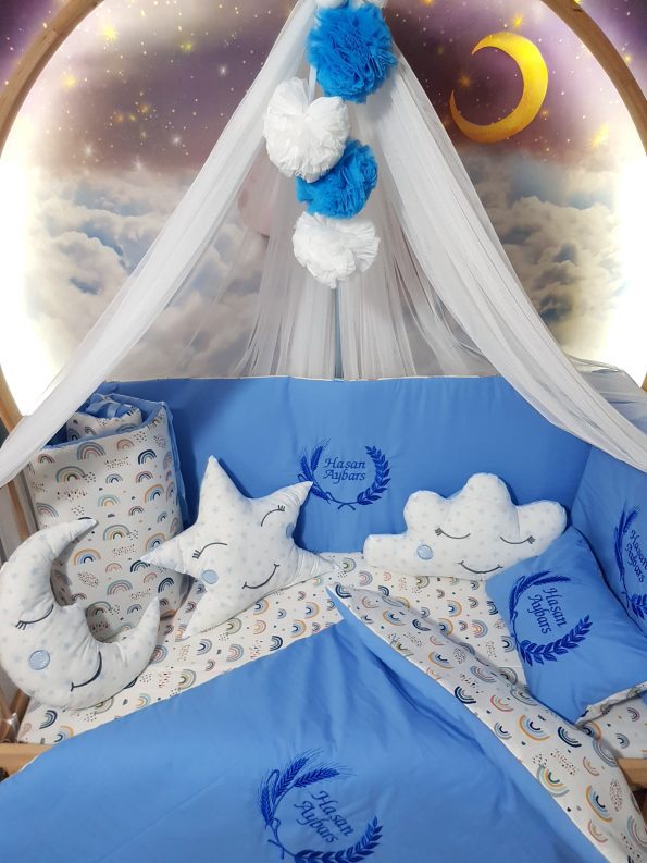 Bebek Odası , Çocuk Odası , Bebek Uyku Seti , Çocuk Uyku Seti , Bebek İsimli Kişiye Özel , Nakışlı Bebek Uyku Seti , İsme Özel Nakışlı Uyku Seti , Bebek İsimli Uyku Seti , Nakışlı Uyku Seti , Yorgan, Çarşaf, Yastık, Nevresim Takımı, Nevresim Seti , Beşik Yan Koruma, Beşik Kenar Korumalık , Lüks Cibinlik , Cibinlik Aparatı , Park Beşik , Mobilya Beşik , Sepet Beşik , Uyku Arkadaşı Yastık , Ay Bulut Yıldız Süs Yastıkları , Nakışlı bebek uyku setleri , Bebek uyku seti , Bebek odası dekorasyonu , Pamuklu bebek uyku seti , Çift yönlü bebek uyku seti , Nakış işlemeli bebek yastığı , Bebek cibinliği