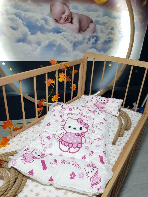 Pembe Hello Kity Altaçma Minderi
