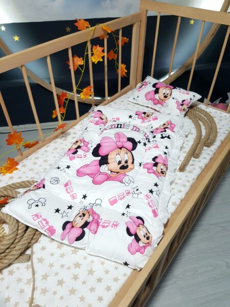 Pembe Minnie Mouse Altaçma Minderi