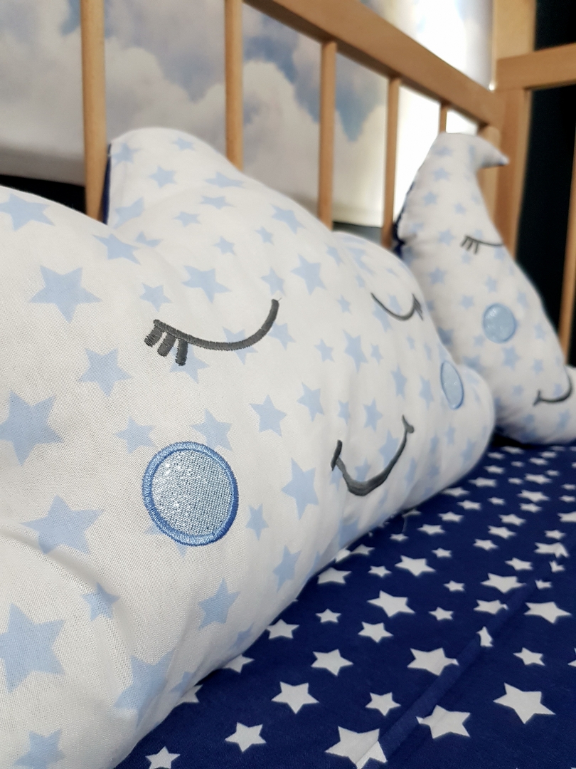 Lacivert_Uyku_Arkadaşı_Dekoratif_Yastık_Gülen_Yüz_Nakışlı_Ay_Bulut_Yıldız_Süs_Yastıkları_4 Ay Yastık, Bulut Yastık, Yıldız Yastık, Çocuk Odası, Bebek Odası, Uyku Arkadaşı, Süs Yastıkları, Dekoratif Yastık, Gülen Yüz Yastık, Ay Dede Yastık, Gülen Yüz Nakışlı Yastık, Uyku Yastığı, Süs Yastığı