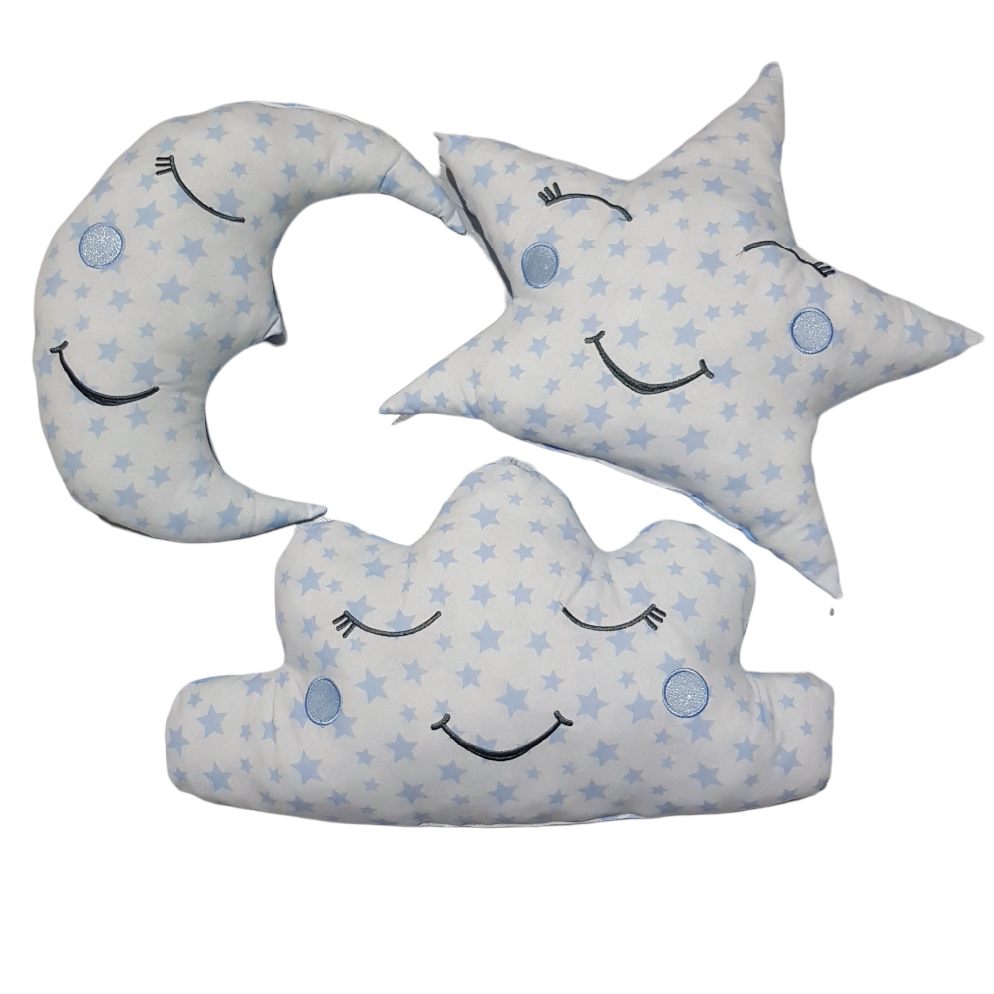 Lacivert_Uyku_Arkadaşı_Dekoratif_Yastık_Gülen_Yüz_Nakışlı_Ay_Bulut_Yıldız_Süs_Yastıkları_6 Ay Yastık, Bulut Yastık, Yıldız Yastık, Çocuk Odası, Bebek Odası, Uyku Arkadaşı, Süs Yastıkları, Dekoratif Yastık, Gülen Yüz Yastık, Ay Dede Yastık, Gülen Yüz Nakışlı Yastık, Uyku Yastığı, Süs Yastığı