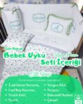 Yeşil_Hippo_Elit_Serisi_Cibinlikli_Bebek_Uyku_Seti_(2)