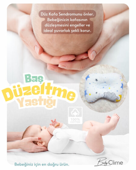 baş düzeltme yastığı, çift taraflı düz kafa yastığı, çift taraflı bebek kafa yastığı, bebek kafa yastığı, düz kafa yastığı, yenidoğan baş düzeltme yastığı