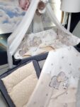 Cibinlikli bebek uyku seti, Dijital uyku seti, Erkek bebek uyku seti, İsimli bebek uyku seti, Kenar korumalı bebek uyku seti