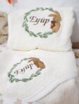 bebek bornoz takımı, isimli çocuk bornozu, isimli bebek bornoz takımı, isimli bebek bornoz seti, isimli bebek bornoz, erkek bebek bornoz takımı