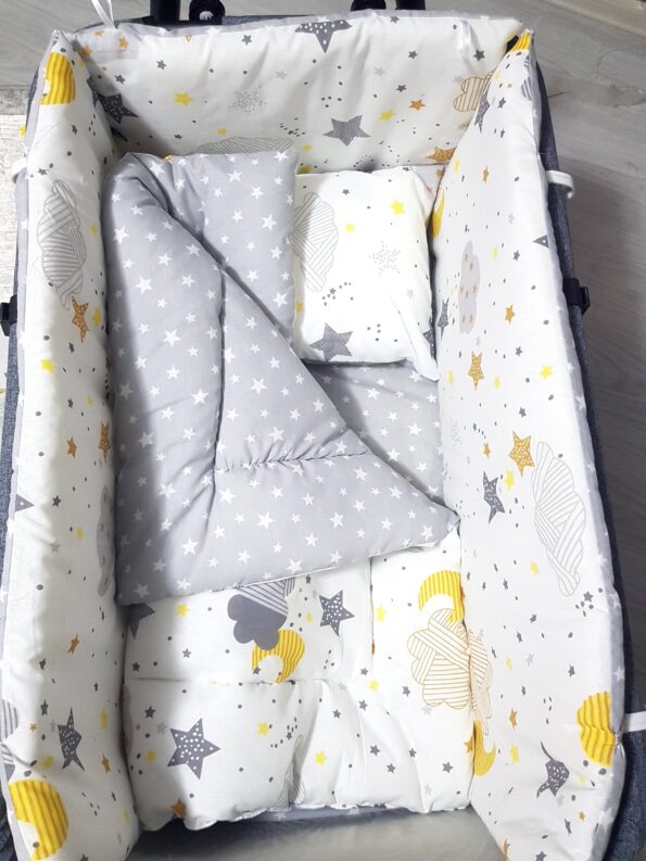 45x85 bebek uyku seti, bebek uyku seti, pamuklu uyku seti, portatif beşik uyku seti, anne yanı sallanır sepet beşik, 45x85 sepet beşik uyku seti, anne yanı beşik uyku seti, sallanır beşik uyku seti, bebek beşik uyku seti
