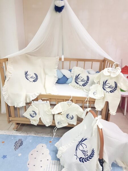 doğal pamuk müslin hastane çıkışı