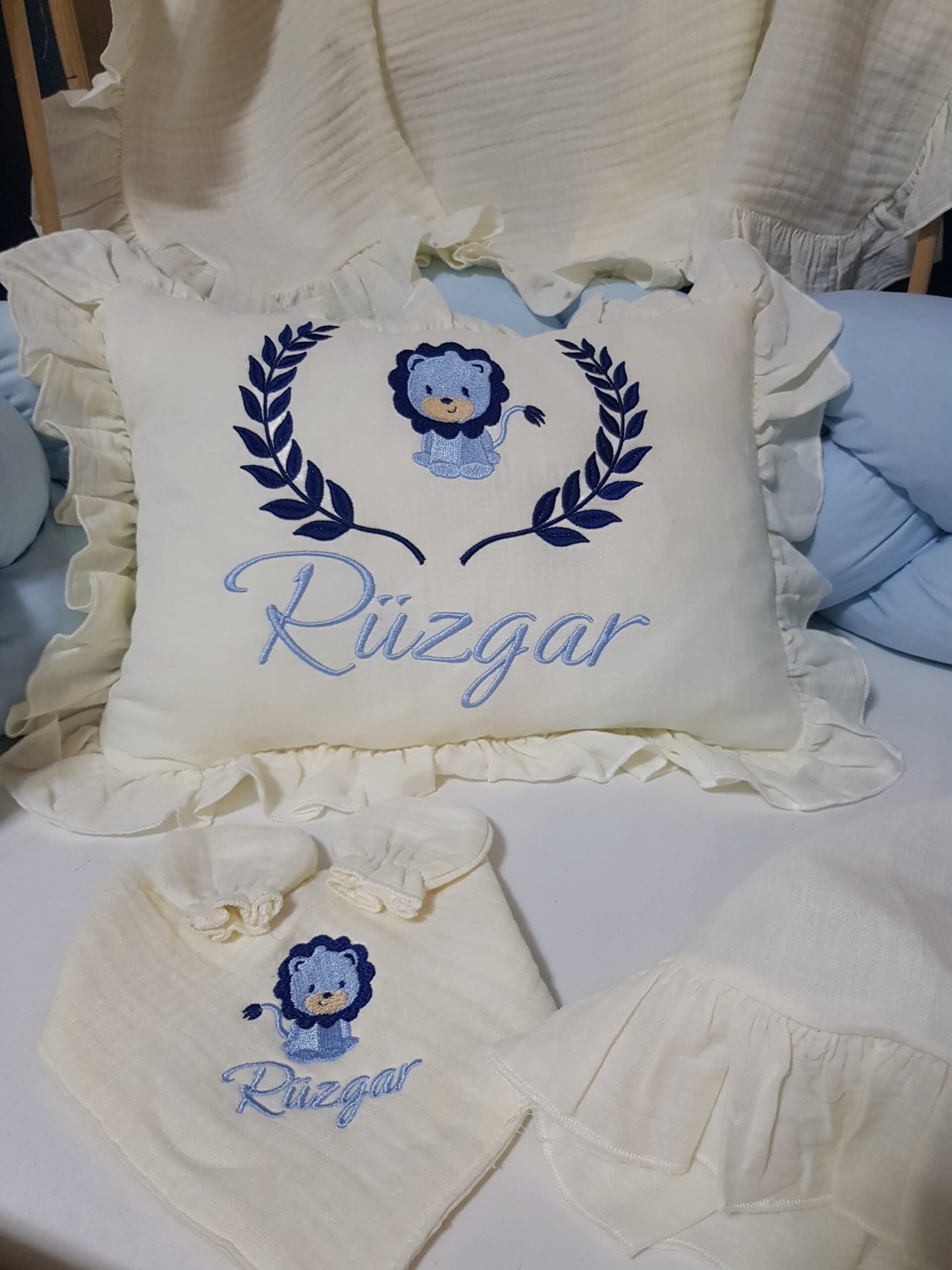 0-pamuk-müslin-hastane-çıkışı-isimli-tulum-H6-(7) Müslin Hastane Çıkışı, bebek tulumu, fırfırlı battaniye, puset örtüsü