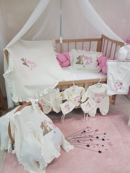 Müslin Hastane Çıkışı Yenidoğan Seti