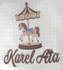 atlı karınca nakış motifi