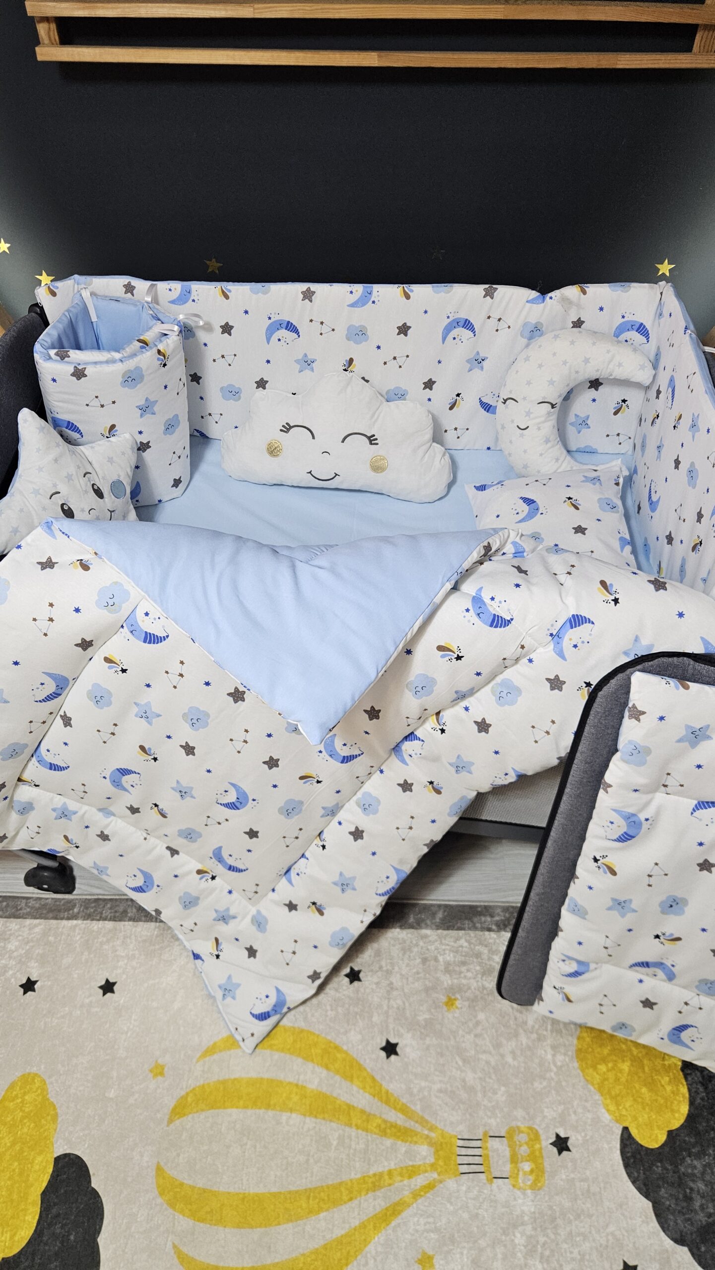 erkek-bebek-uyku-seti-beşik-kenar-korumalı-95-M86-(1) erkek bebek uyku seti, bebek uyku seti, bebek beşik uyku seti