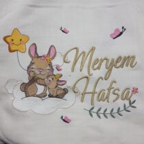 4 katlı müslin hastane çıkışı seti