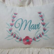 nakışlı müslin kız bebek hastane çıkışı