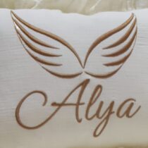 Müslin Hastane Çıkışı, Melek Kanadı Nakışlı