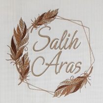 0–3 Ay Yenidoğan İçin %100 Pamuk Nakışlı Müslin Hastane Çıkışı Seti