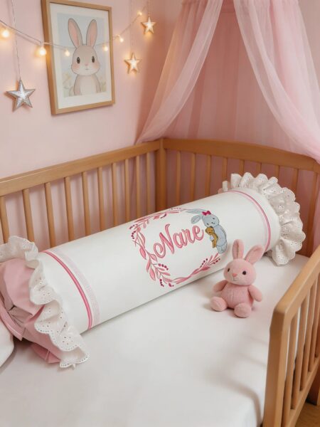 İsimli Dantelli Şeker Yastık