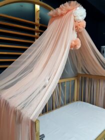 6 metre çevre genişliğinde bebek yatağı cibinliği