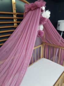 6 metre çevre genişliğinde bebek yatağı cibinliği