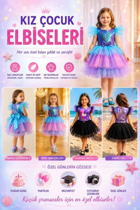 Kız Çocuk Elbisesi