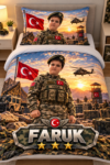 Fotoğraf Baskılı Çocuk Nevresim Takımı Asker - NVF017 1 kişiye-özel-çocuk-uyku-seti-NVF017